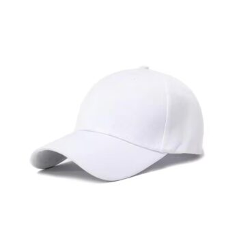 white base ball cap